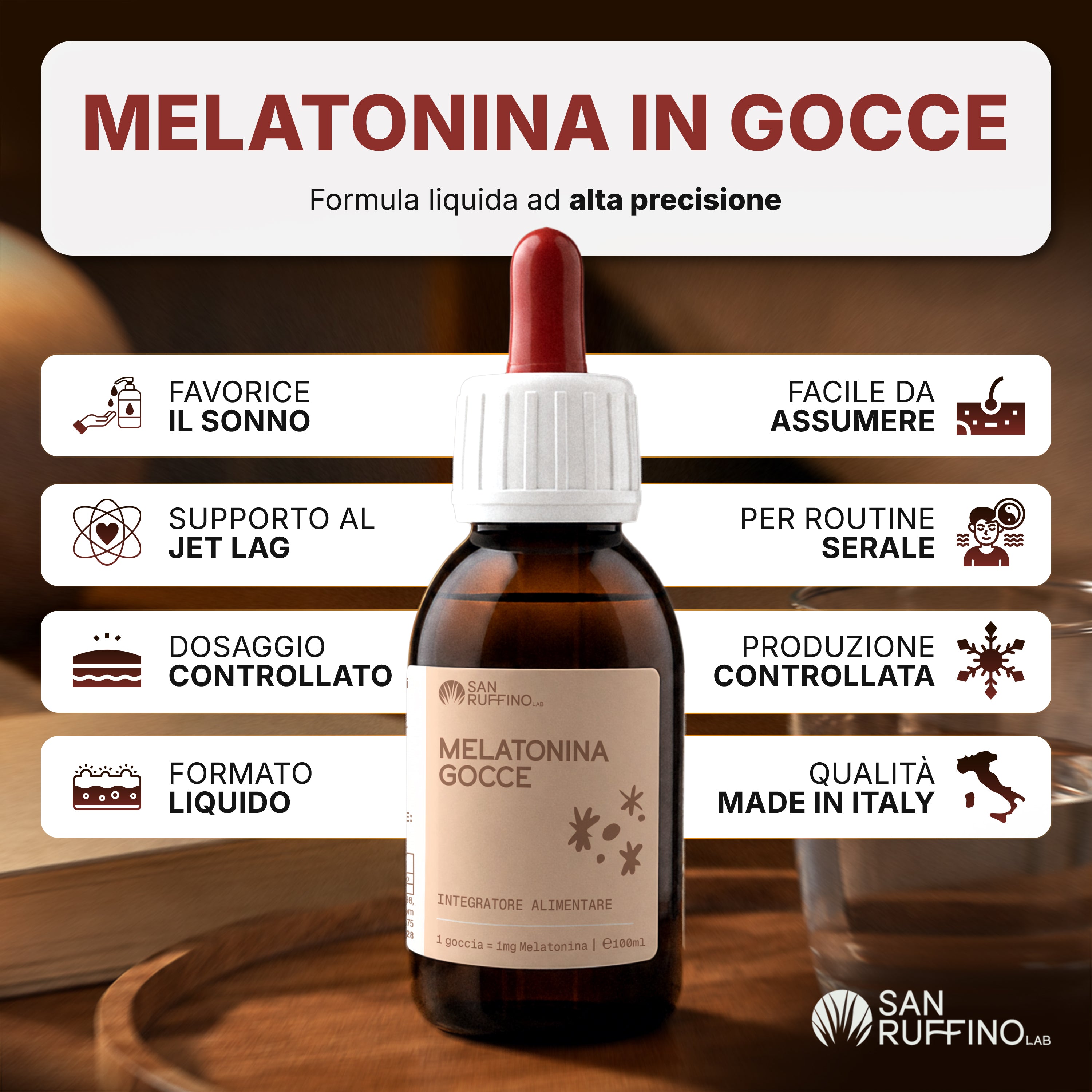 MELATONINA GOCCE 1MG/GOCCIA