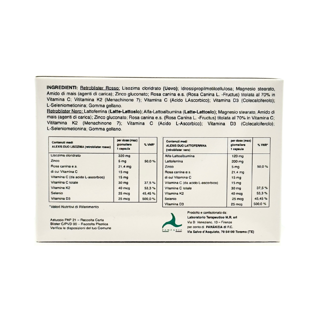 ALEXISDUO – INTEGRATORE ALIMENTARE